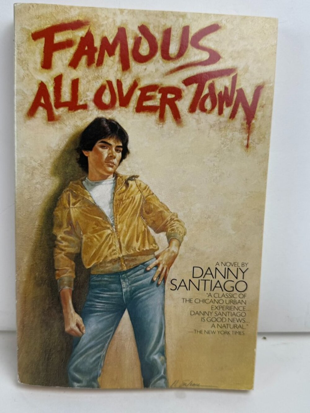 Famous All Over Town Danny Santiago Vintage Paperback Book ISBN 0452259746